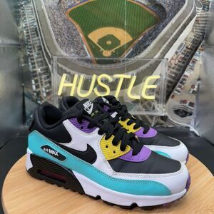 Nike Air Max 90 (GS) ‘Black Clear Jade’ Size 5.5Y